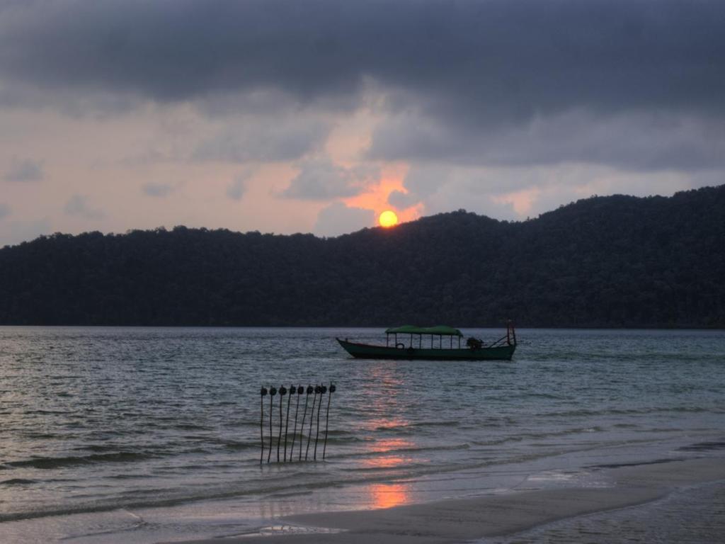 Green Blue Beach Hostel Koh Rong Sanloem Exteriér fotografie